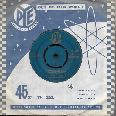 Terry Tyler A Thousand Feet Below UK 45 7'' single +Answer Me
