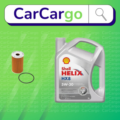 Service Kit For Kia Venga 1.6 CRDi 115 Diesel 2010-2023 Oil Filter Shell Oil