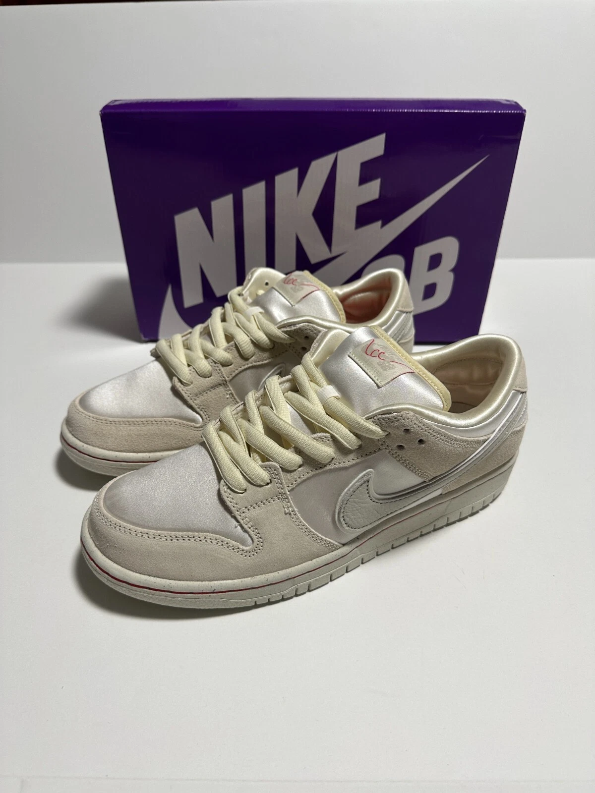 NIKE SB CITY OF LOVE DUNK LOW (LAIT DE COCO) (TAILLE 9) FZ5654 100 SUPREME WIZARD
