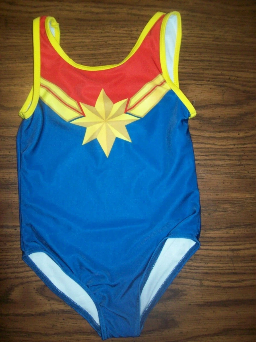 Little girl wonder woman deals swimsuit