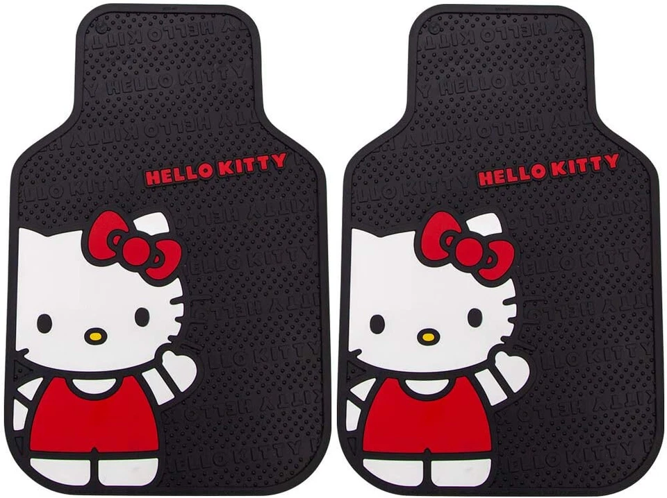 Juego completo de alfombrillas de volante para Audi Hello Kitty 8P Foto 3 de 4