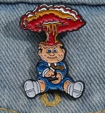 ADAM BOMB GPK enamel pin -  lapel brooch cartoon - FREE SHIPPING