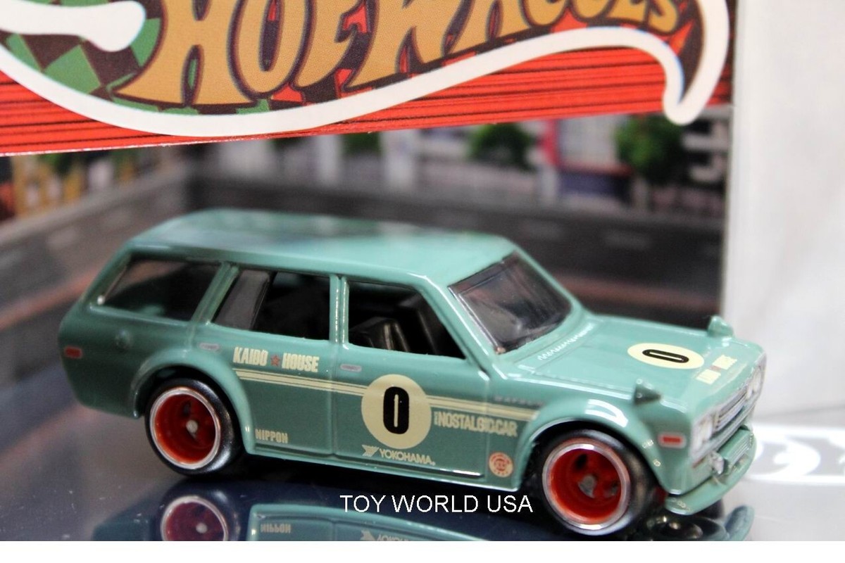 2020 Hot Wheels Premium Nissan Garage Box Set '71 Datsun 510 Wagon