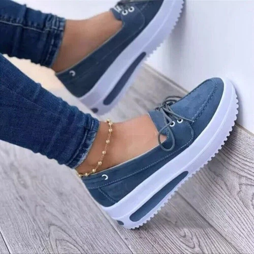LADIES WOMENS FLAT COMFY WORK OFFICE PUMPS LOAFERS SLIP ON SHOES CASUAL TRAINERS - Picture 7 of 15