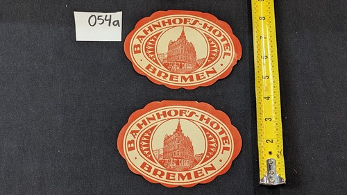 Choose Your Vintage Hotel Luggage Labels, Stickers, and Decals! Flat Shipping! - Picture 208 of 290