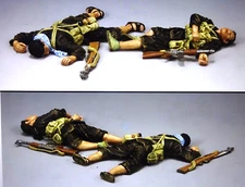 king &country VN026 54mm ww2 Vietnam Dead Cong 2 figs  MIB oop