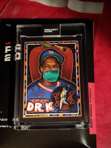 Topps Project 2020 Dwight Doc Gooden Mets  w/box by Efdot #137 only 7,141