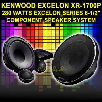 KENWOOD EXCELON XR-1700P EXCELON SERIES 6-1/2