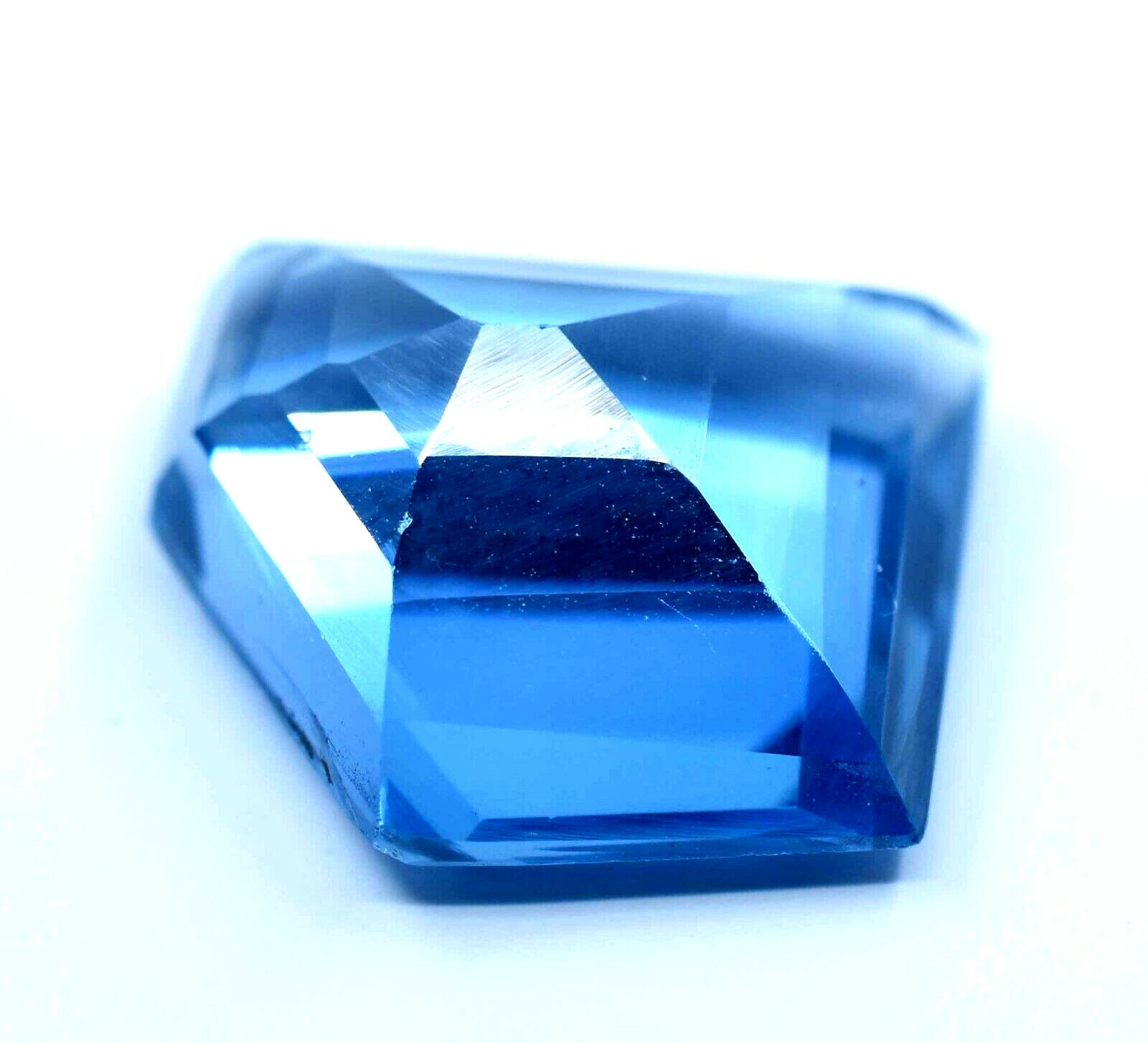 Tourmaline Indicolite Bleue Naturelle – Coussin 10x12mm, 7.56ct, Certifiée JES