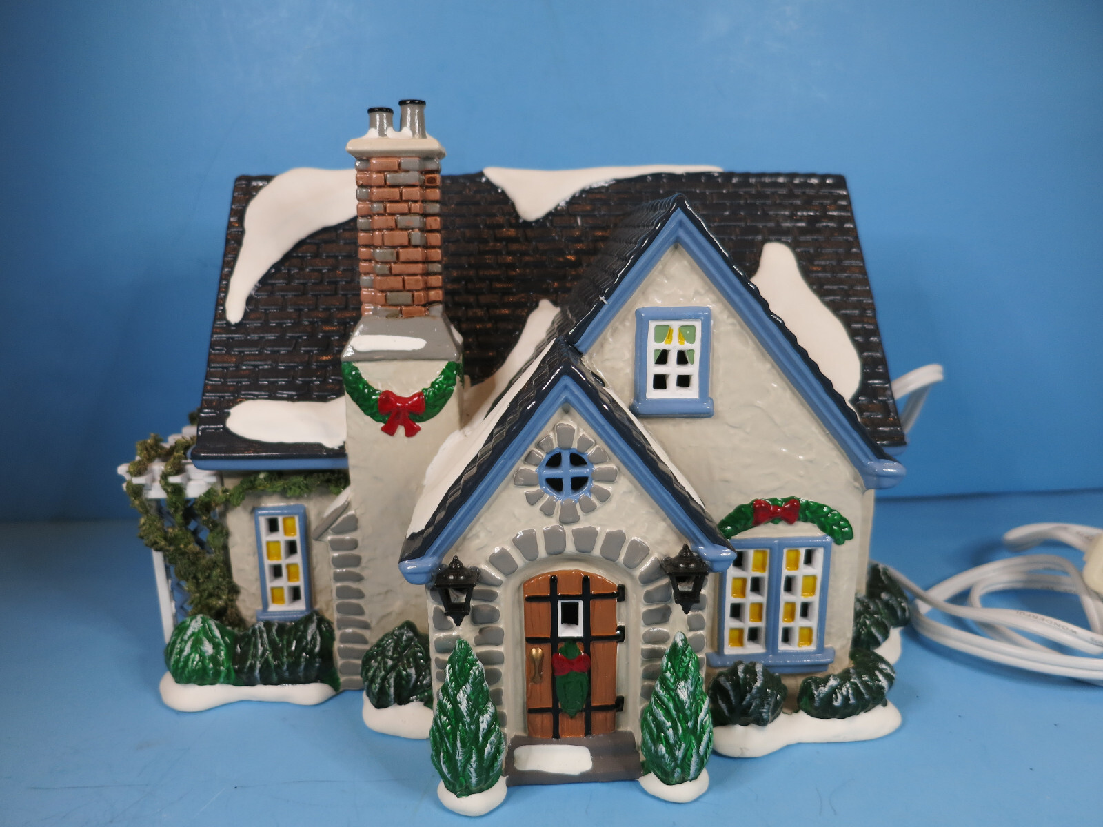 Dept 56Hidden Ponds Lit HouseOriginal Snow VillageUSED In BoxVery