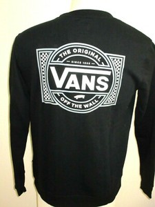 vans off the wall crew neck sweatshirt