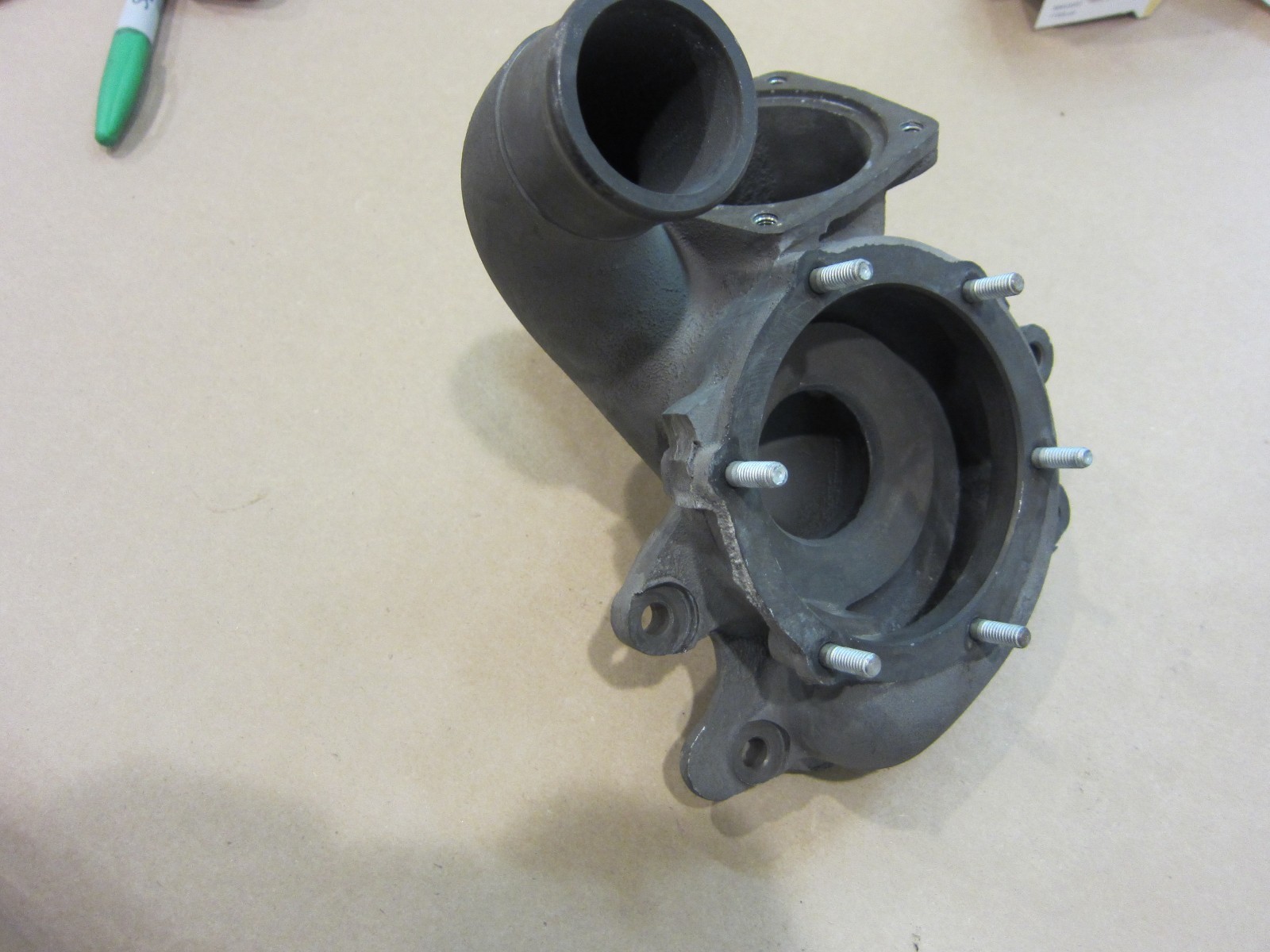 Ferrari 456 550 Water Pump Body With Studs (NEW) Part# 153199
