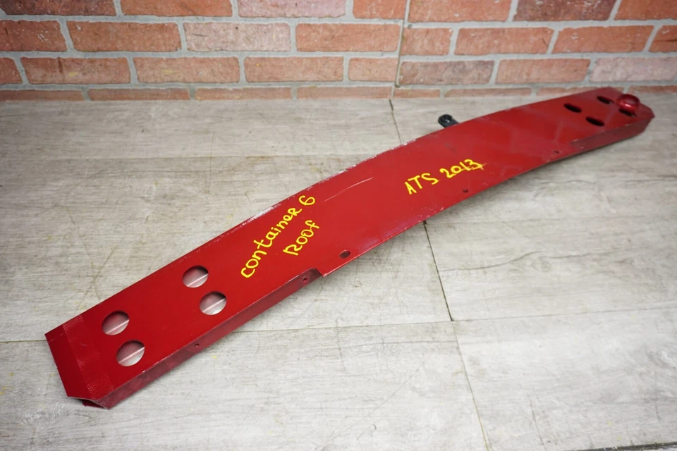 VERMELHO 2013-2018 CADILLAC ATS SEDAN PARA-CHOQUE DIANTEIRO REFORÇO BARRA DE IMPACTO VERGALHÃO FABRICANTE DE EQUIPAMENTO ORIGINAL - Imagem 3 de 4