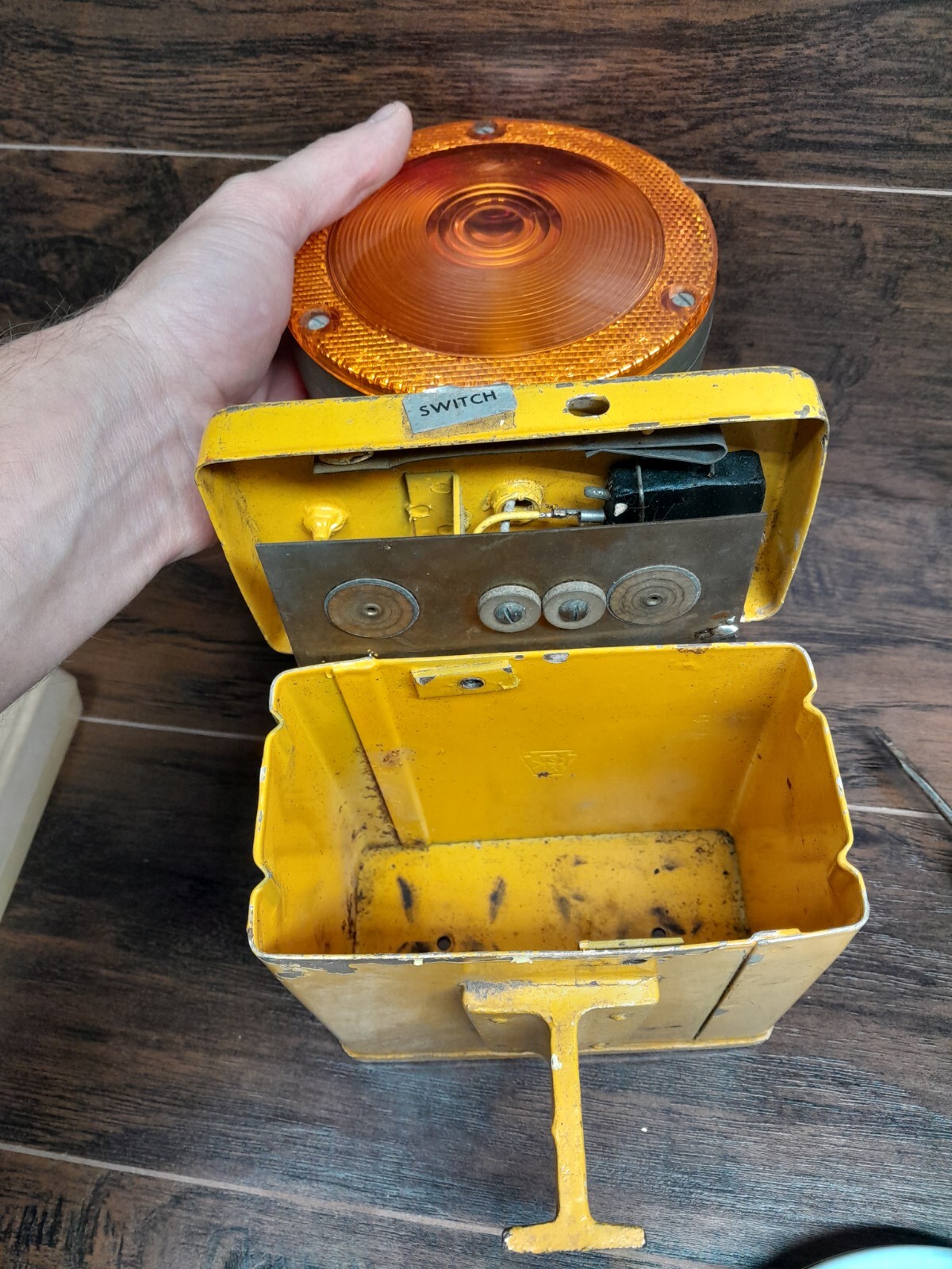 Vintage American Julian Mcdermott A Railway Lamp Pennsylvania Signal