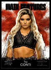 2021 Upper Deck Wrestling AEW Tay Conti #MF-18  Main Features