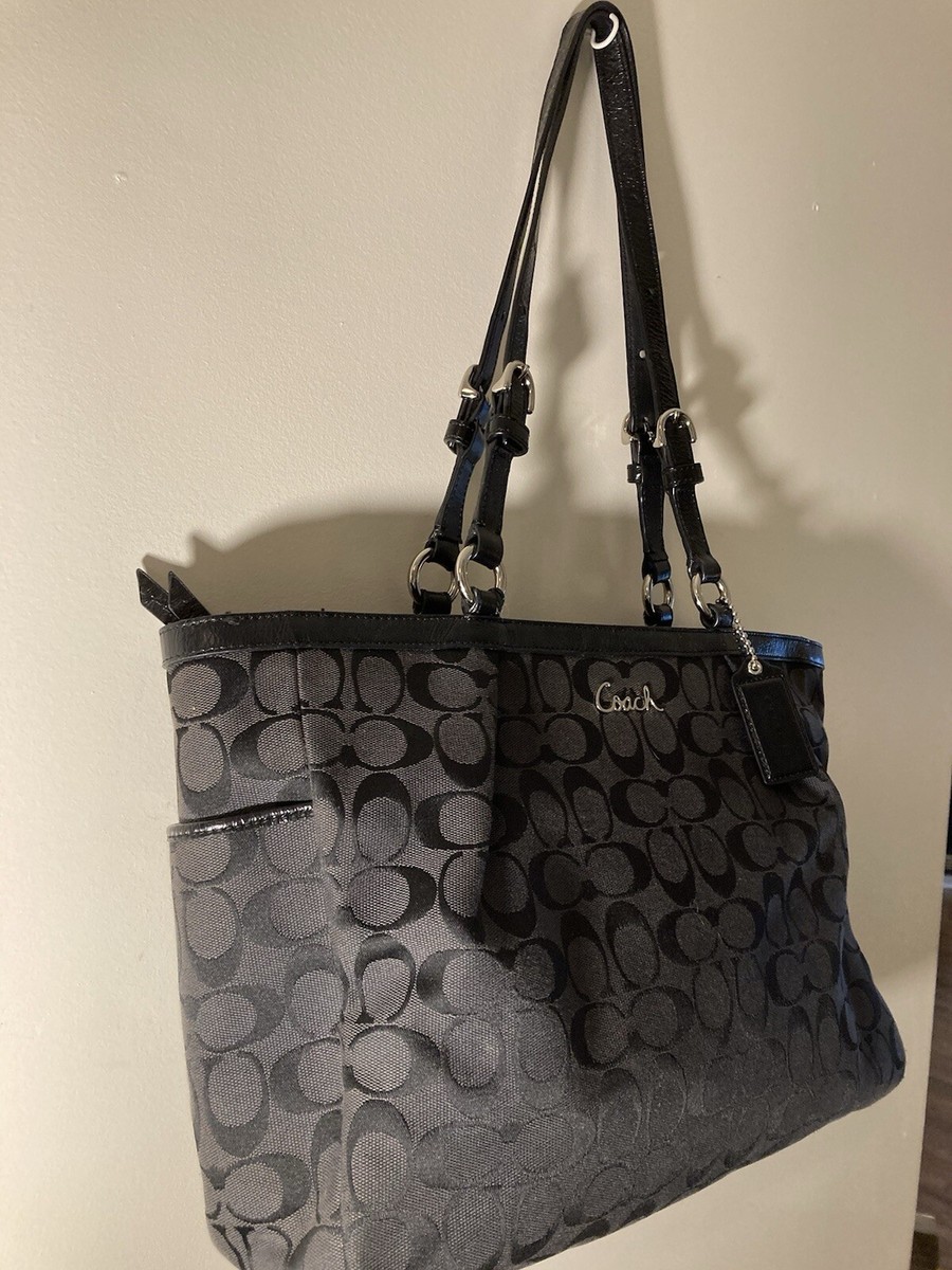 COACH F17725 Signature Handbag/shoulderbag | eBay