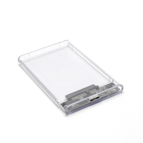 Transparent External Hard Drive 2.5or3.0 Inch HDD SSD Case Drive Housing - Afbeelding 14 van 14