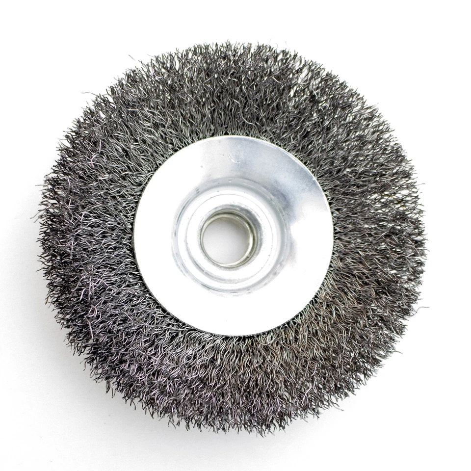 100mm Drahtbürste gewellt M14 Kegelbürste Metallbürste für Winkelschleifer - Bild 3 von 4