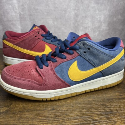 Nike DUNK LOW PRO SB スエード スニーカー 青赤 楽天市場】NIKE SB DUNK LOW PRO PRM ナイキ SB ダンク ロー