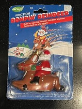 VINTAGE SANTA RUDOLPH FUN WORLD HOLIDAY SEALED #7084 HARD TO FIND X-MAS TOY