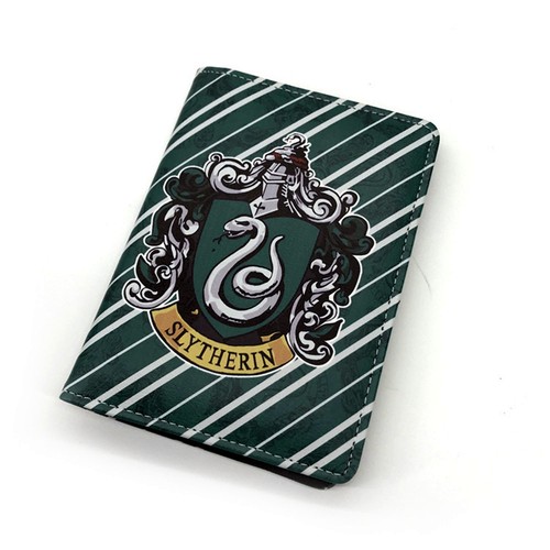 Women Harry Potter Slytherin Credit Card Holder Wallet Money clip Purse Handbags - Picture 10 of 15