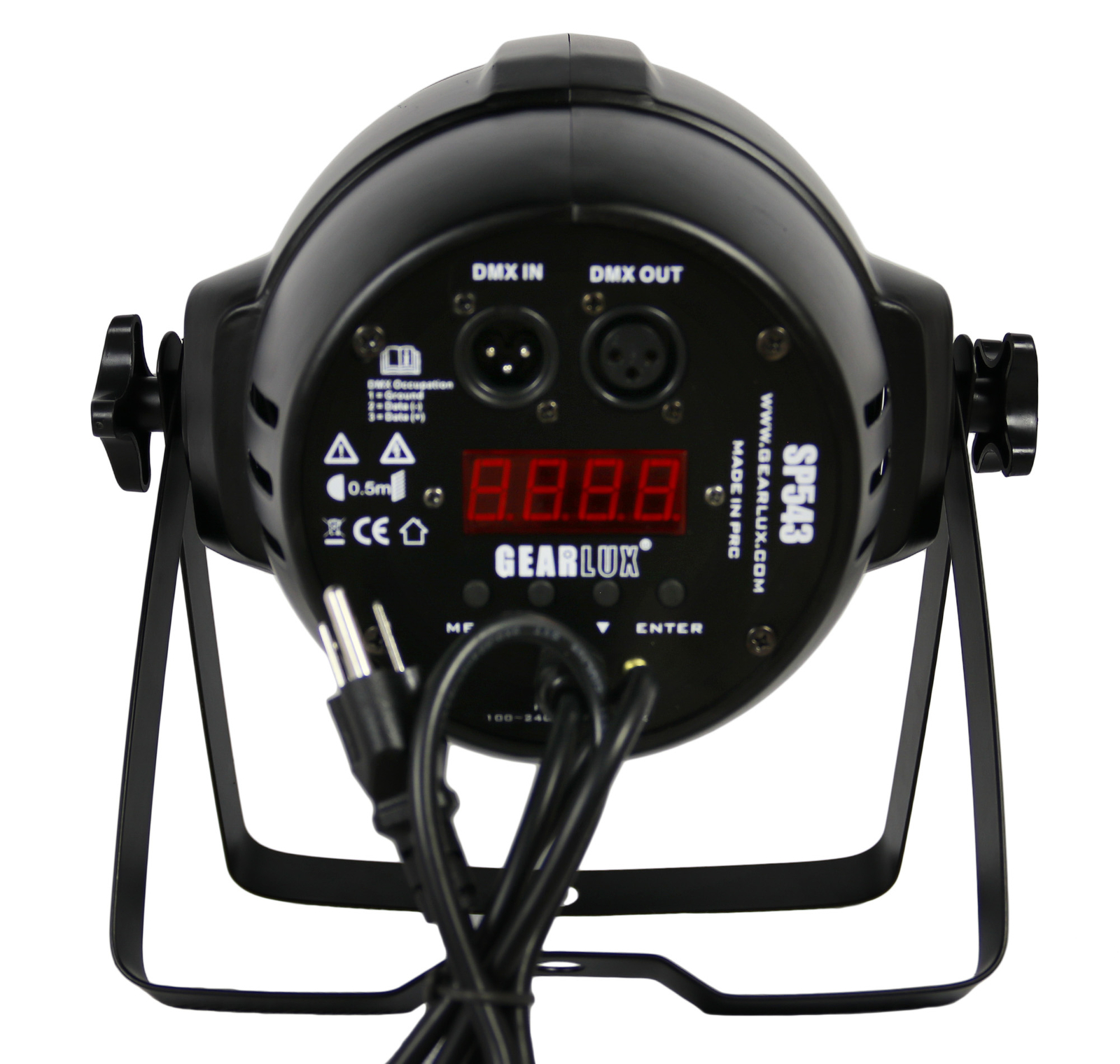 Gearlux SP543 54-LED 1-Watt RGB Three-in-One LED Stage Light