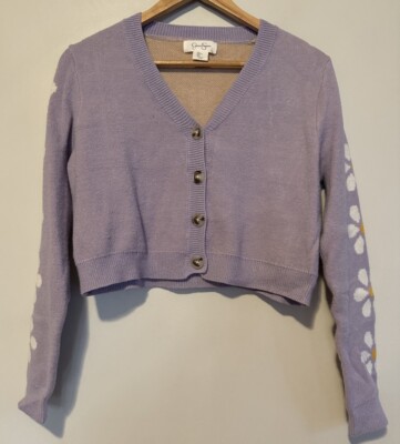 XL92年JC de Castelbajac Simpsons cardigan MARK GONZALES] ☆ANGEL WAPPEN OG V-NECK KNIT CARDIGAN (MARK