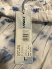 Johnny Was Amanda Bond  Bianca Skirt, High Low Tiered Blue/White Size Medium — photo 7