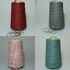 (19,50€/1kg) Wolle Kone Stricken Garn Strickwolle grau grün rosa rot /i30