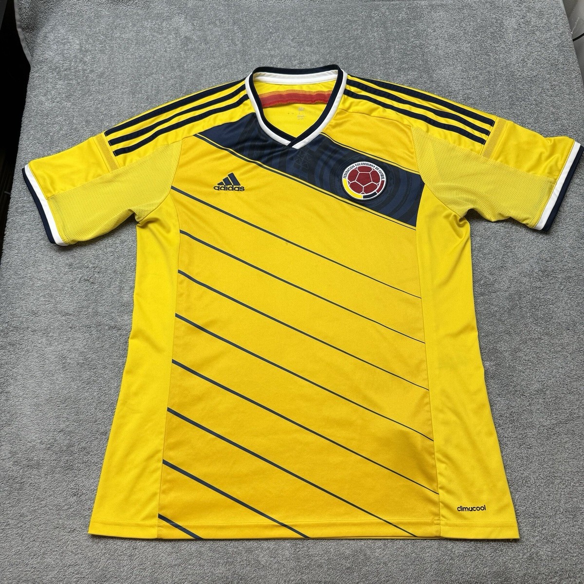 Men's Adidas Columbia 2014 Soccer Futbol Football Jersey