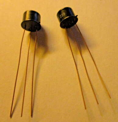 (2) Vintage GE 2N1595 Silicon Controlled Rectifier (Thyristors)