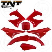 Kit Carene 7 Teile Carena Originalversion Rot Derbi Senda 50 R DRD E1 2002