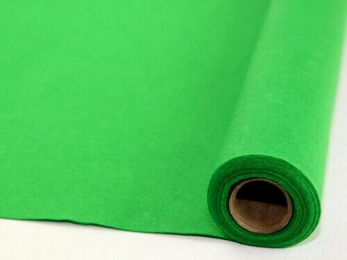 Minerva Self Adhesive Felt Fabric Roll 100% Acrylic Meadow Green - metre roll - Picture 1 of 1