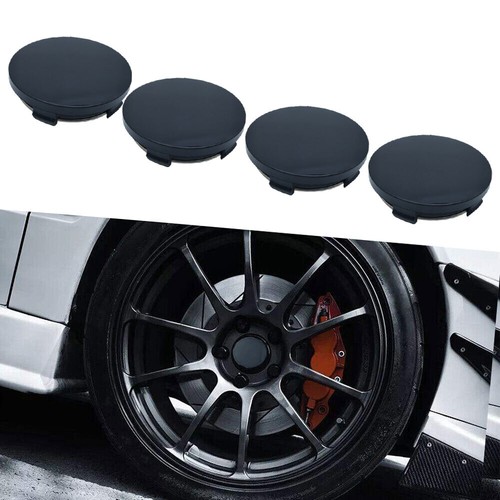4Pcs 56mm 60mm Auto Car Wheel Hub Center Caps Covers ABS Universal Accessories - Picture 3 of 13