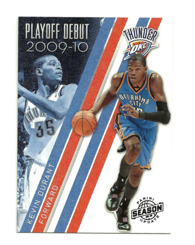 2009-10 Panini Season Update Playoff Debuts Kevin Durant - Picture 1 of 1