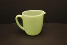 Vintage 1950's Fire King Jadeite Mckee milk Pitcher (small) 4.5" Tall 4.25" wide