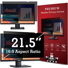 21.5 Inch Privacy Screen Filter for Computer Widescreen 16:9 Monitor - Privac...