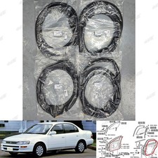 1 Set Door Rubber Weather Strip For Toyota Corolla Ae100 Ae101 Sedan 1992-1995 1 Set Door Rubber Weather Strip For Toyota Corolla Ae100 Ae101 Sedan 1992-1995