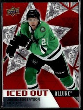2021-22 Upper Deck ALlure Iced Out Jason Robertson Dallas Stars #IO6