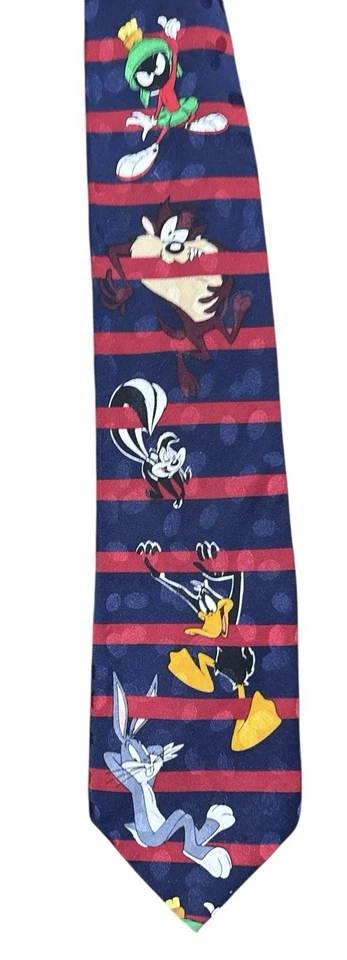 Лот из 5 Мультяшных Галстуков-Bugs Bunny, Scooby Doo, Peanuts, Snoopy, Looney Tunes - Изображение 3 из 4