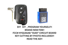 Diy Kit For Lexus Smart Key Hyq14aab 0140 89904-30270 Includes Key Cut Diy Kit For Lexus Smart Key Hyq14aab 0140 89904-30270 Includes Key Cut
