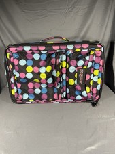 "Maleta con ruedas JanSport Rolling 24"" equipaje multicolor con estampado de lunares circular"