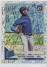 2019 Panini Donruss Optic Rated Rookies White Sparkle Prizm Taylor Hearn #54 5aj
