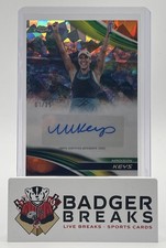 2025 Topps Chrome Tennis Madison Keys Orange Cracked Ice Auto #/25 #CA-MKS BB
