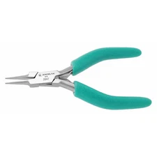 Excelta 2647 4 3/4 In Tealshield(Tm) Needle Nose Plier Standard Cushioned Grip