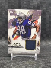 510@ 2024 Topps Inception Football Drew Pearson #RC-DP - Cowboys Relic #d /150
