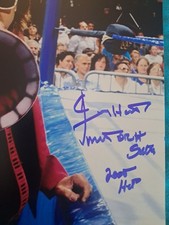 Jimmy Hart 8x10 Autographed Photo WWF WWE WCW