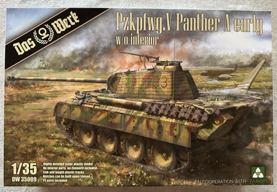 Das Werk DW35009  1/35 Pz.Kpfw. V Sd.Kfz. 171 Panther Ausf. A Early w/o interior