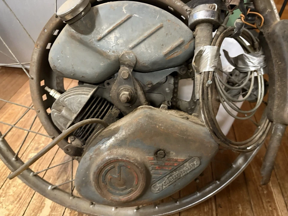 Cyclemaster Oldtimer Rarität u.a. für Rabeneick Hinterrad mit Motor - Bild 3 von 4