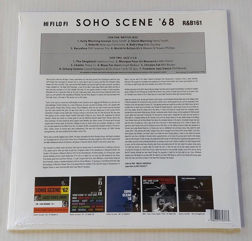 Soho Scene '68 Jazz Goes Mod New Sealed Vinyl LP Record Store Day 2025 Various - 第 2/2 張圖片